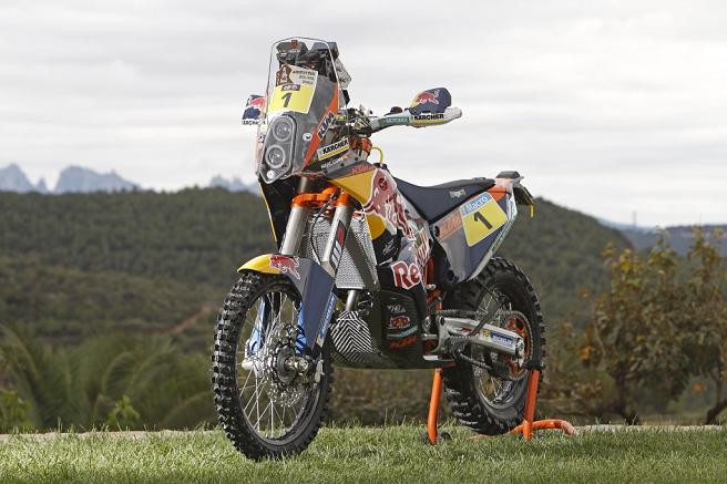 La Moto de Marc Coma, para el Rally Dakar 2015