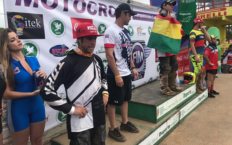 Bolivia Campeón Latino de Motocross MX1
