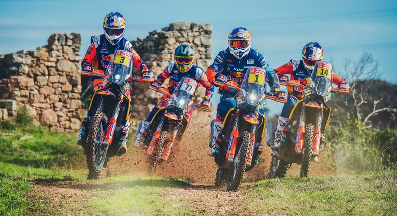Equipo KTM Rally para el Dakar 2019