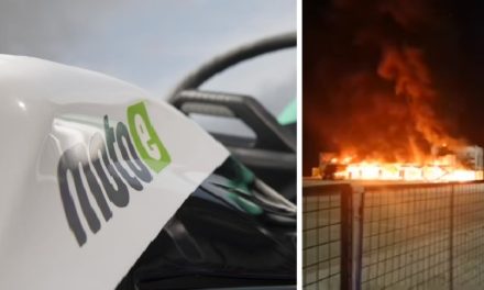 Se Incendian las MotosE en Jerez