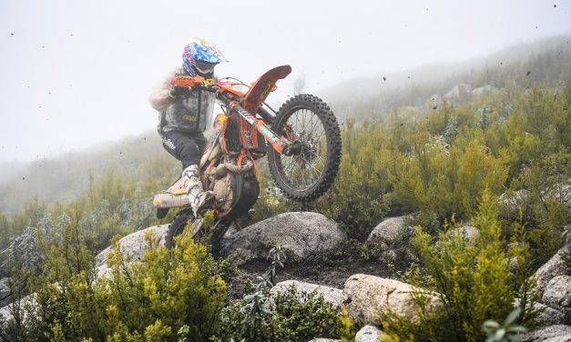 Día 3, ISDE Portugal; Lluvia y Viento