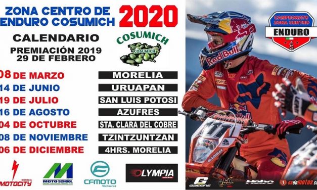 7 fechas, Zona Centro de Enduro