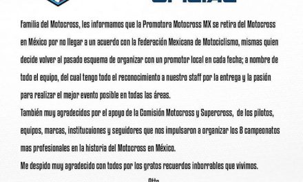 Sin acuerdo, Motocross.MX y FMM