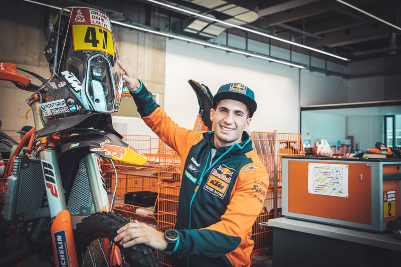El ganador del Dakar 2021 firma con KTM