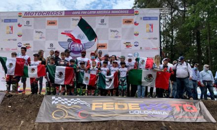 México sub campeón latino de MX 50cc
