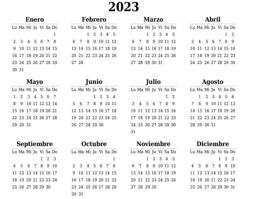 Calendario de Eventos Off Road 2023