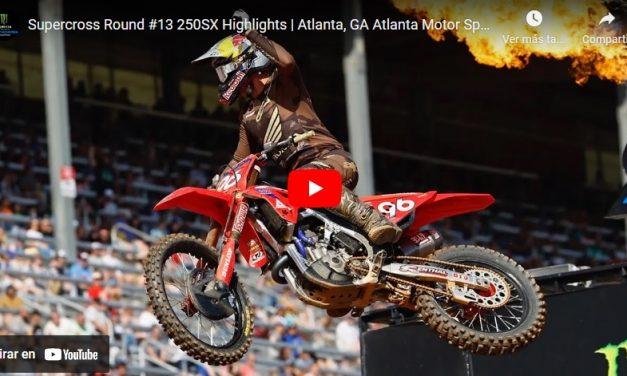 VIDEO: Supercross en Atlanta, ronda 12