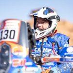 Javier Campos, el desafío de un rookie en el Dakar