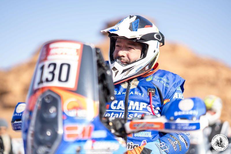 Javier Campos, el desafío de un rookie en el Dakar