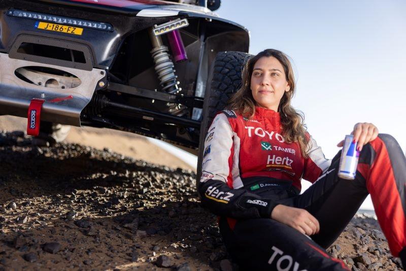 Dania Akeel, la campeona saudita de rally