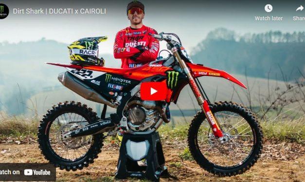 VIDEO: Antonio Cairoli en la Ducati Desmo450 MX