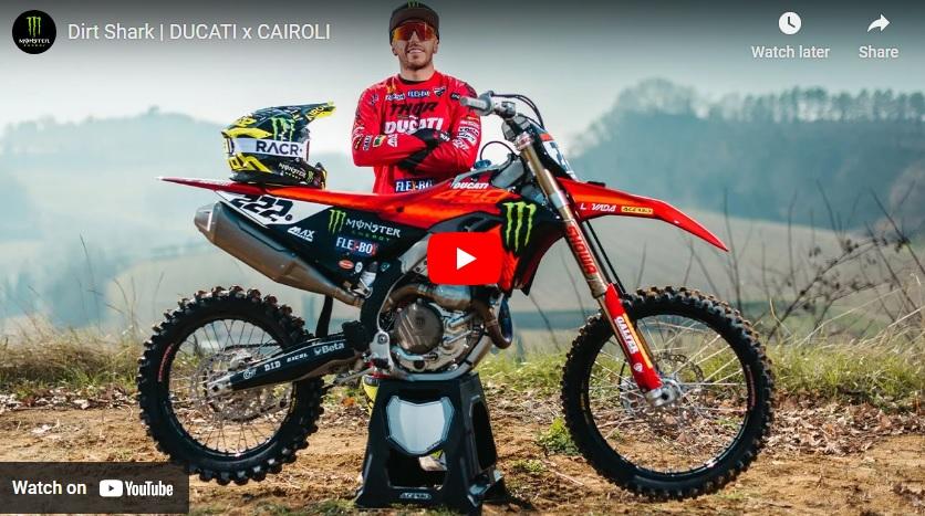 VIDEO: Antonio Cairoli en la Ducati Desmo450 MX