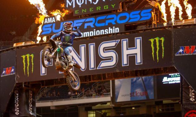Eli Tomac obtuvo su primera victoria de la temporada