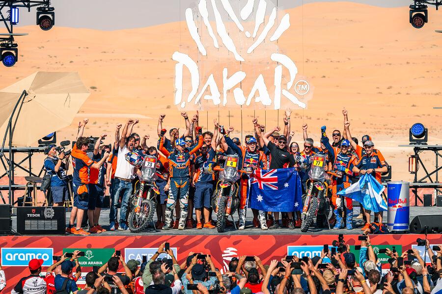 Daniel Sanders ganador del Dakar 2025