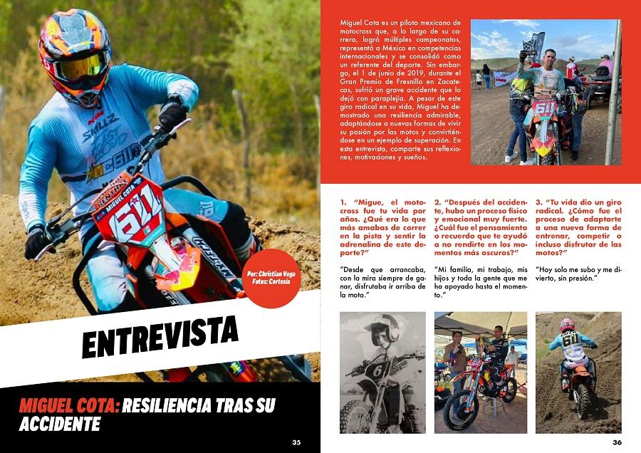 Miguel Cota: Resiliencia tras su accidente