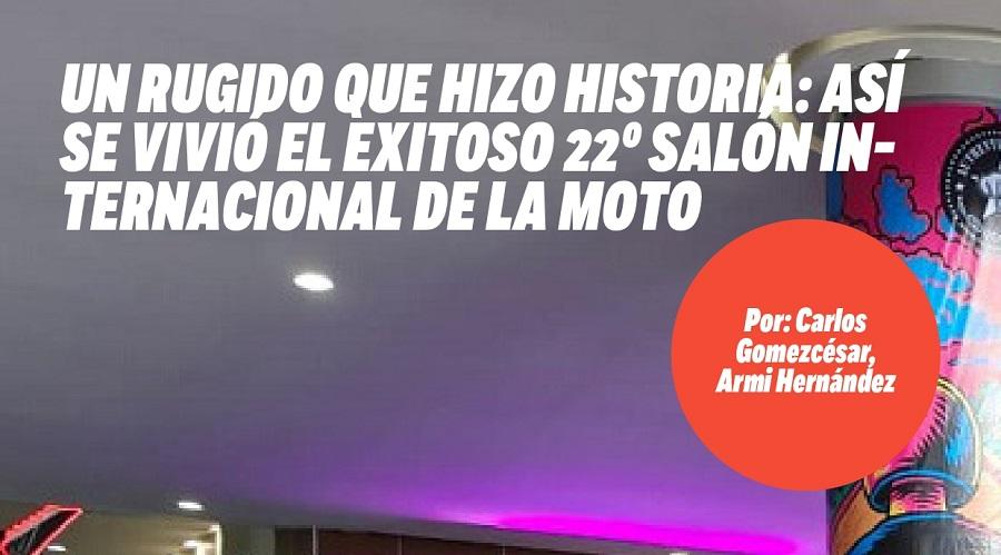 Eexitoso 22º Salón Internacional de la Moto