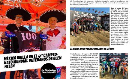 México Brilla en el 41º Campeonato Mundial Veteranos de Glen Helen