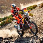 Sanders lidera el Dakar 2026 a mitad de camino