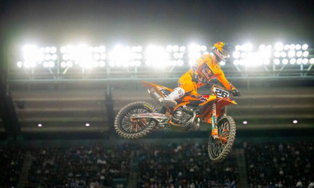 Prado logra su primer podio en el SX estadounidense