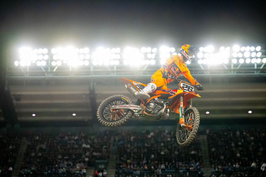 Prado logra su primer podio en el SX estadounidense