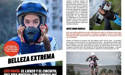 Ceci Pavía: El lienzo y el circuito, una vida pintada con adrenalina