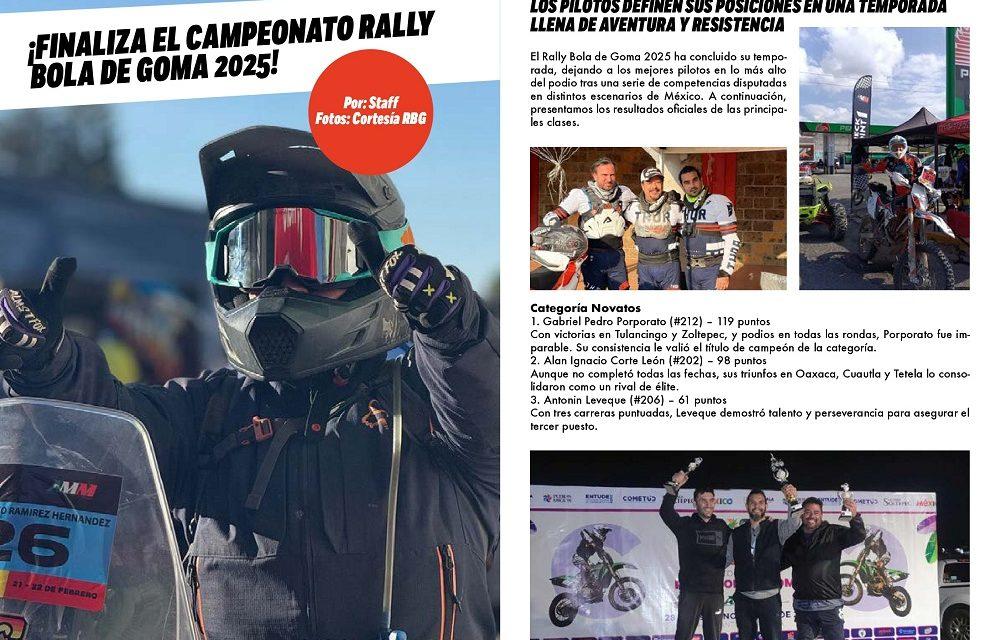 Así finalizó el Rally Bola de Goma