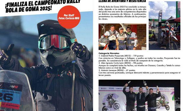 Así finalizó el Rally Bola de Goma