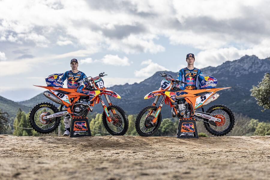 El dúo Coenen sigue en KTM