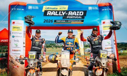 Sanders domina el Rally-Raid Portugal bajo la lluvia