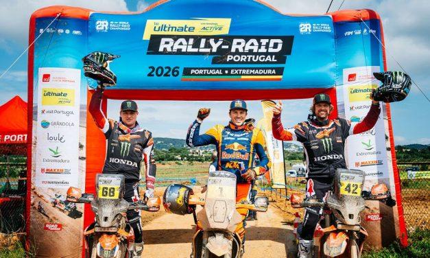 Sanders domina el Rally-Raid Portugal bajo la lluvia