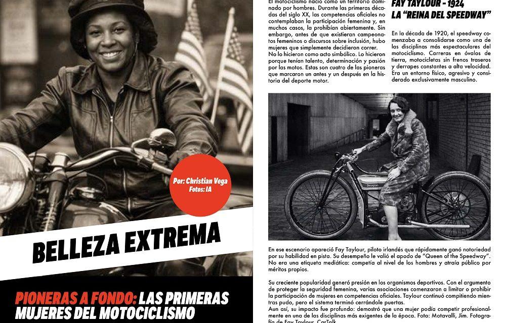 Las Primeras Mujeres del Motociclismo