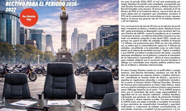 Renueva AMFIM su Consejo Directivo 2026-2027