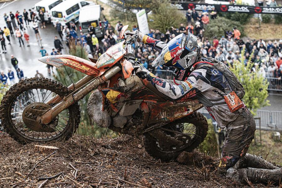 Victoria de Lettenbichler en el Alestrem Hard Enduro