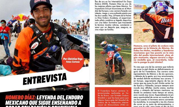 Homero Díaz: leyenda del enduro mexicano