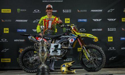 Ken Roczen conquista el título de Supercross 450SX