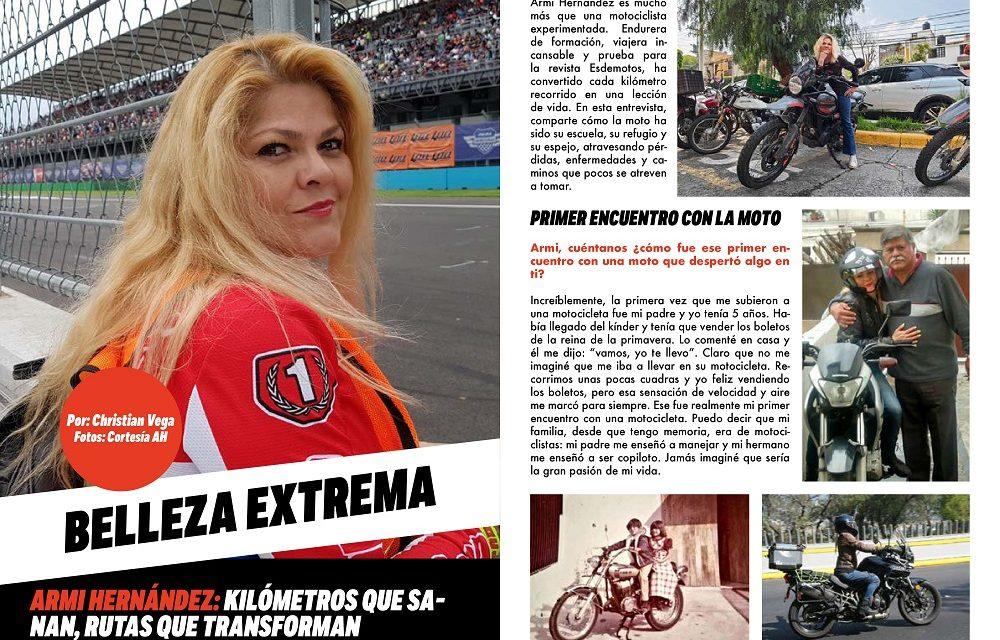 Armi Hernández: km que sanan, rutas que transforman