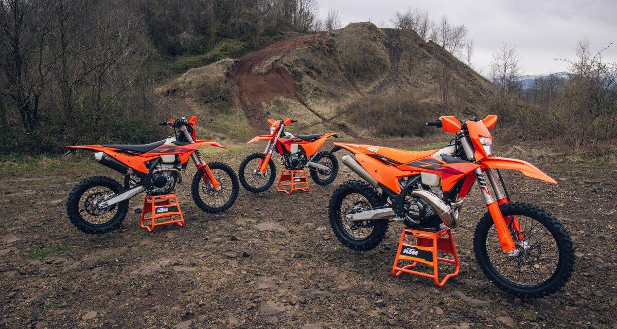 Presentan las KTM de enduro 2027
