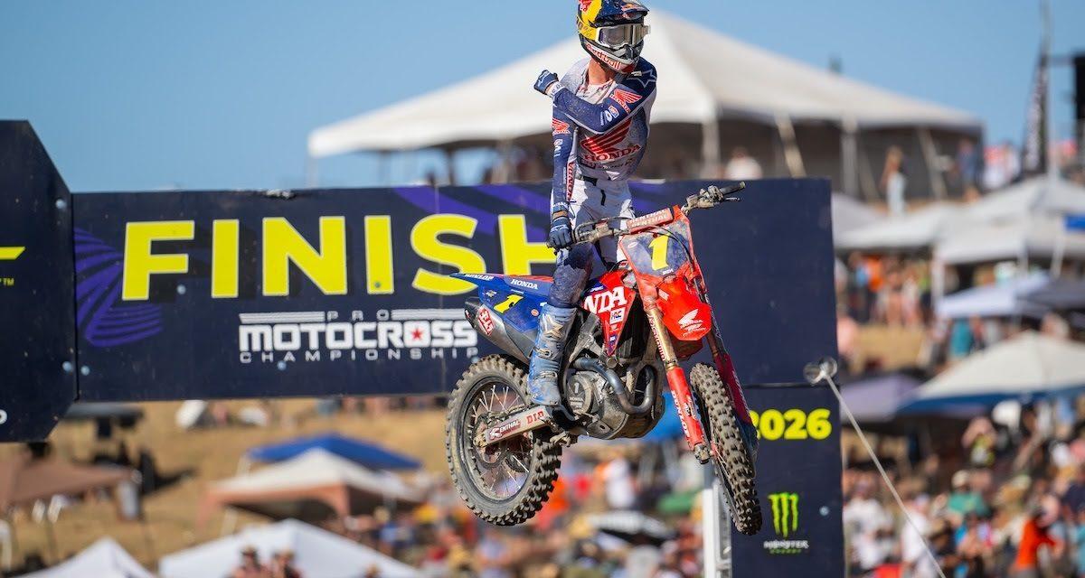 Videos y resultados del PRO Motocross en Hangtown