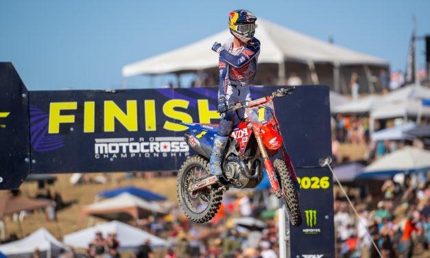 Videos y resultados del PRO Motocross en Hangtown