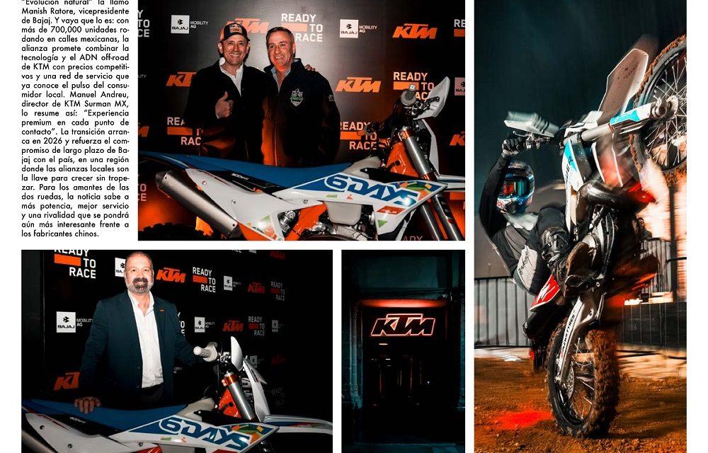 Bajaj y KTM sellan alianza en México con Grupo Surman