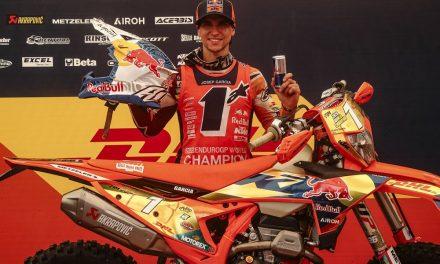 García, nueve veces campeón del mundo de Enduro