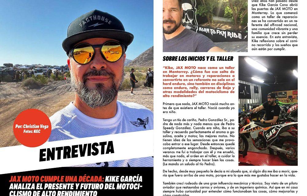 JAX MOTO cumple una década
