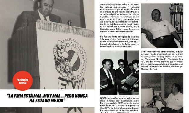 “La FMM está mal, muy mal… pero nunca ha estado mejor”