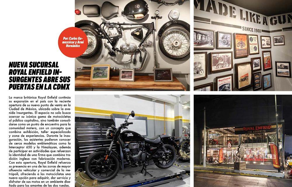 Nueva sucursal Royal Enfield en la CDMX