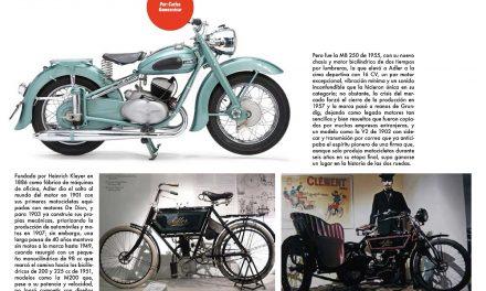 Adler, pionera alemana de los motores bóxer