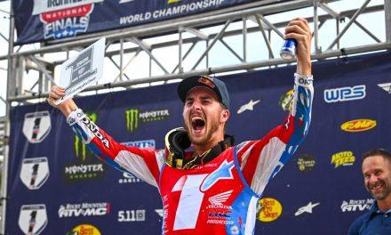 Hunter Lawrence se corona campeón de Motocross 450