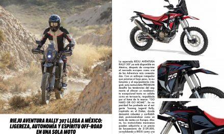 RIEJU AVENTURA RALLY 307 llega a México