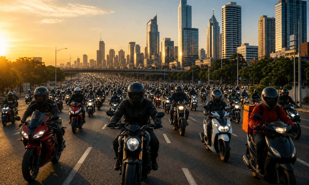 Parque de motos se cuadruplica en México
