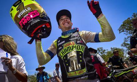 Guillem Farres se corona campeón mundial de MX2