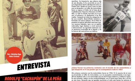 Rodolfo «Cachapún” de la Peña: Ícono sobre dos ruedas
